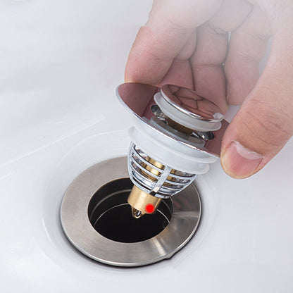 Push Sink Drain Plug